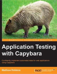 书籍 Application Testing with Capybara的封面
