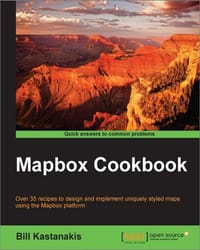 书籍 Mapbox Cookbook的封面