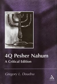 4q Pesher Nahum