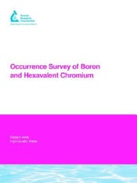 Occurrence Survey of Boron and Hexavalent Chromium