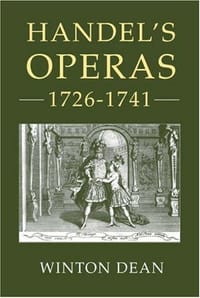书籍 Handel's Operas, 1726-1741的封面