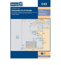 Imray Chart C43 Santander to a Coruna