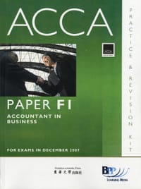 F1 Accountant in Business AB (Acca Complete Text F1)