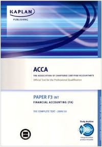 ACCA F3 Financial Accounting FA (INT) - 无名图书