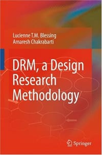 书籍 DRM, a Design Research Methodology的封面