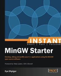 书籍 Instant MinGW Starter的封面