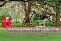 The Sydney and Walda Besthoff Sculpture Garden at the New Orleans Museum of Art