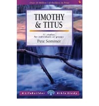 1 & 2 Timothy and Titus Marks of Spiritual Authority