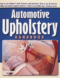 书籍 Automotive Upholstery Handbook的封面