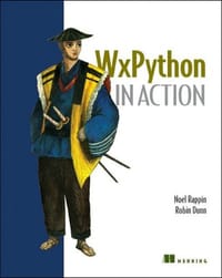 书籍 Wxpython in Action的封面