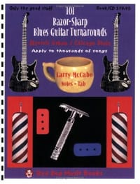 101 Razor-Sharp Blues Guitar Turnarounds book and CD (Red Dog Music Books Razor-Sharp Blues Guitar Series)