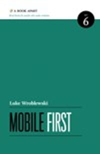 书籍 Mobile First的封面