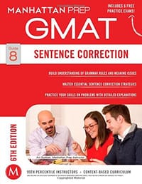 GMAT Sentence Correction - Manhattan Prep