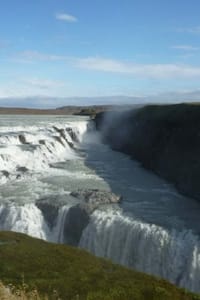 Scenic Gullfoss Waterfall in Iceland Journal: Take Notes, Write Down Memories in This 150 Page Lined Journal - 无名图书