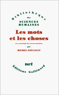 书籍 Les Mots et les choses的封面