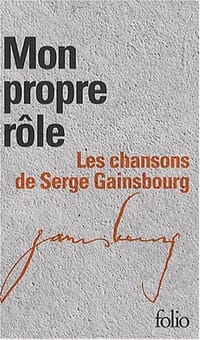 Coffret Folio "Mon propre rôle" - Gainsbourg - 2 volumes - L'intégrale des Paroles - Serge Gainbourg
