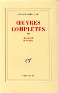 Oeuvres complètes, tome 12