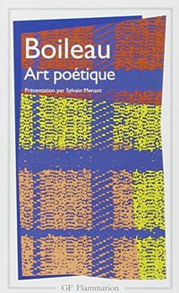 ART POETIQUE. Epîtres, Odes, Poésies diverses et épigrammes
