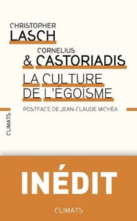 书籍 La Culture de l'égoïsme的封面