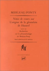 Notes de cours sur "L'Origine de la géométrie" de Husserl