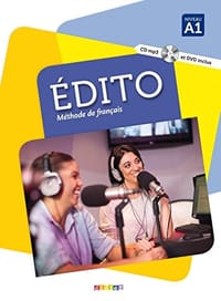 书籍 Edito 1 niv.A1 - Livre + DVD-rom的封面