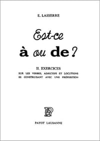 Est-ce à ou de 2