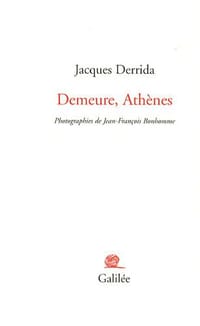 书籍 Demeure, Athènes的封面