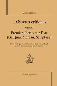 I Oeuvres critiques Volume 2 - Premiers écrits sur l'Art