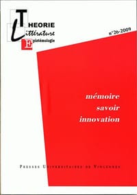 Mémoire, savoir, innovation