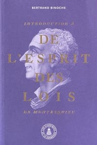 Introduction à De l'esprit des lois de Montesquieu