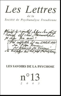Les lettres de la SPF, N° 13/2005