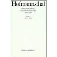 Dramen 5. Alkestis - Elektra - Orest in Delphi - Hugo von Hofmannstahl