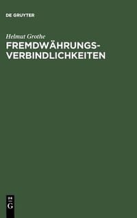 Fremdwahrungsverbindlichkeiten