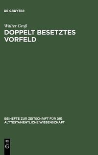 Doppelt Besetztes Vorfeld