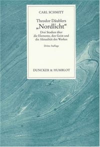 Theodor Däublers ' Nordlicht'.