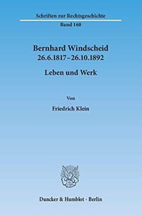 Bernhard Windscheid 26.6.1817–26.10.1892.