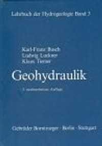 Geohydraulik (Lehrbuch der Hydrogeologie) (German Edition)