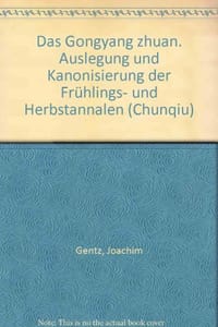 Das Gongyang zhuan