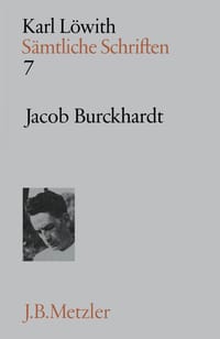 Jacob Burckhardt - Karl Löwith