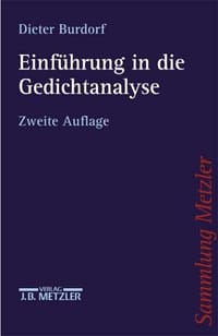 Einführung in die Gedichtanalyse.