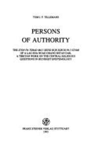 Persons of authority : the Ston pa tshad maʾi skyes bur sgru