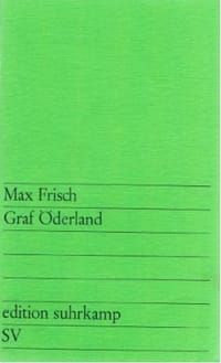 书籍 Graf Öderland的封面