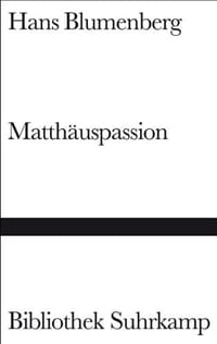 书籍 Matthäuspassion的封面