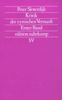 书籍 Kritik der zynischen Vernunft的封面