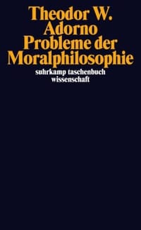 书籍 Probleme der Moralphilosophie的封面