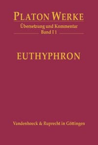 I 1 Euthyphron