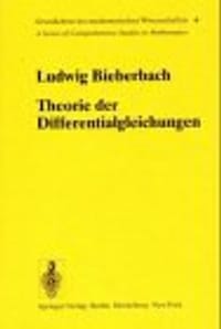 Theorie Der Differentialgleichungen