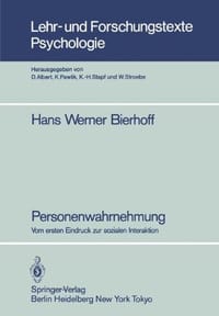 Personenwahrnehmung - Bierhoff, Hans Werner