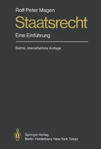 Staatsrecht - Magen, Rolf-Peter