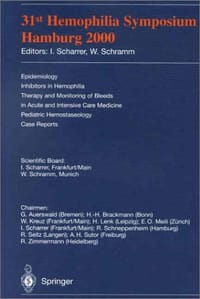 31st Hemophilia Symposium Hamburg 2000